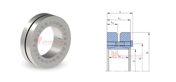 technical-drawing-of-shrink-discs-rfn-4071-sst