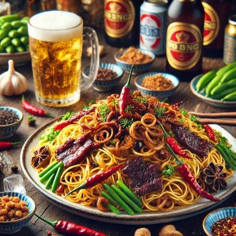 Mì Xào Khô Bò - Ngon Nhức Nách!