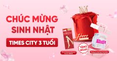 Chúc mừng sinh nhật Japanshop.vn Timecity 3 tuổi