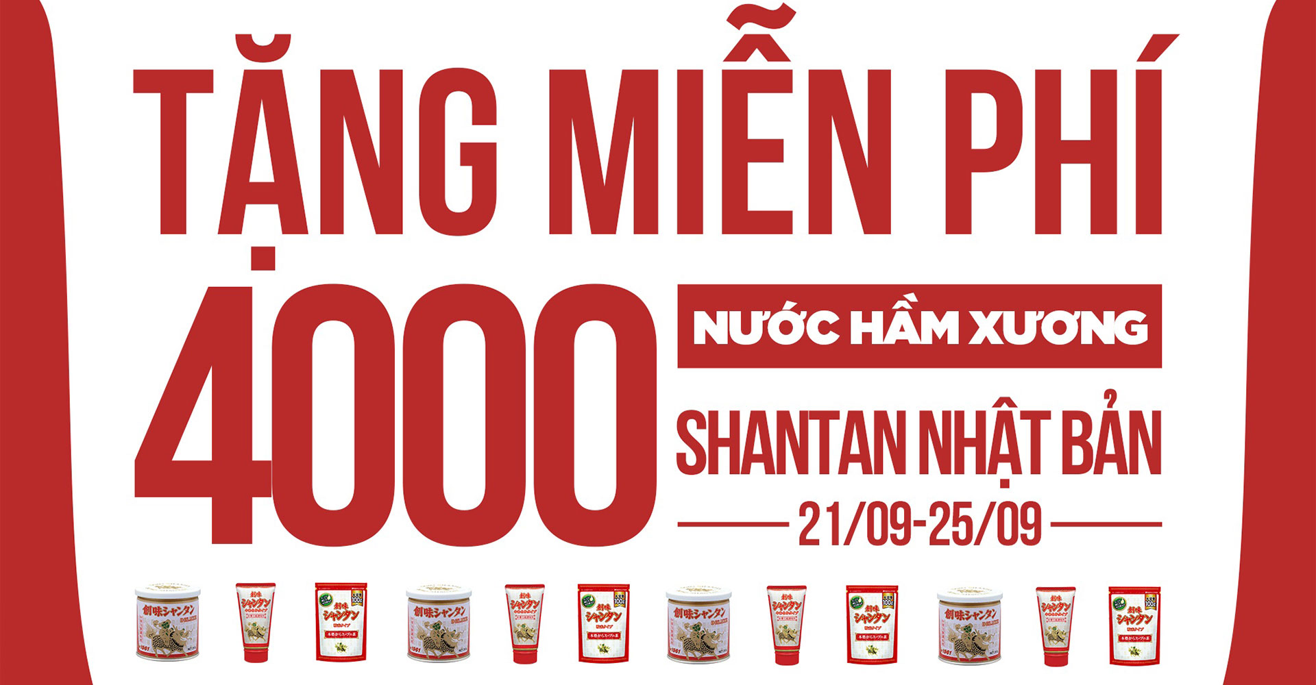 Chỉ cần ĐĂNG KÝ - nhận MIỄN PHÍ Nước hầm xương và Bột cốt gà Nhật Bản