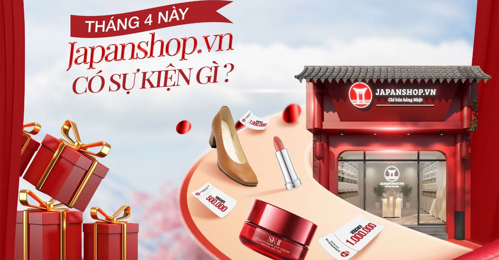 Tháng 4 này, japanshop.vn có sự kiện gì?