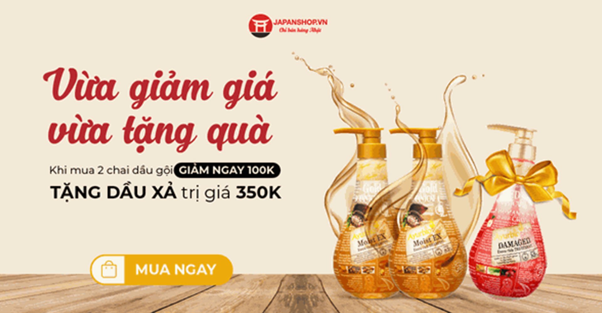 Chăm tóc đẹp, nhận quà xinh cùng bộ đôi dầu gội Ayurbio