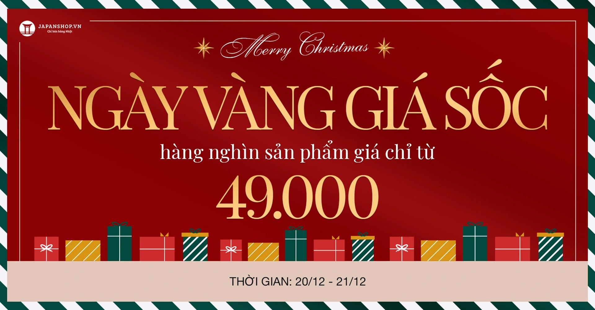 2 ngày duy nhất, giảm sâu hàng nhật, giá sốc liền tay