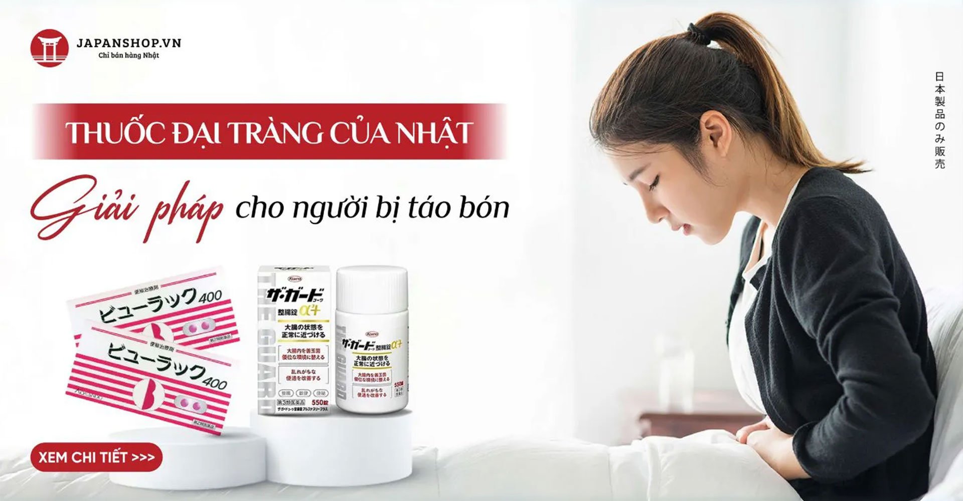 Giải pháp cho người bị táo bón với thuốc đại tràng của nhật