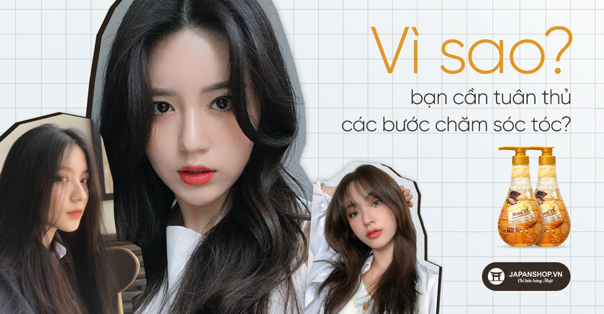 Vì sao bạn cần tuân theo các bước chăm sóc tóc?