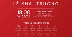 [Thông báo] Grand Opening japanshop.vn quận 7