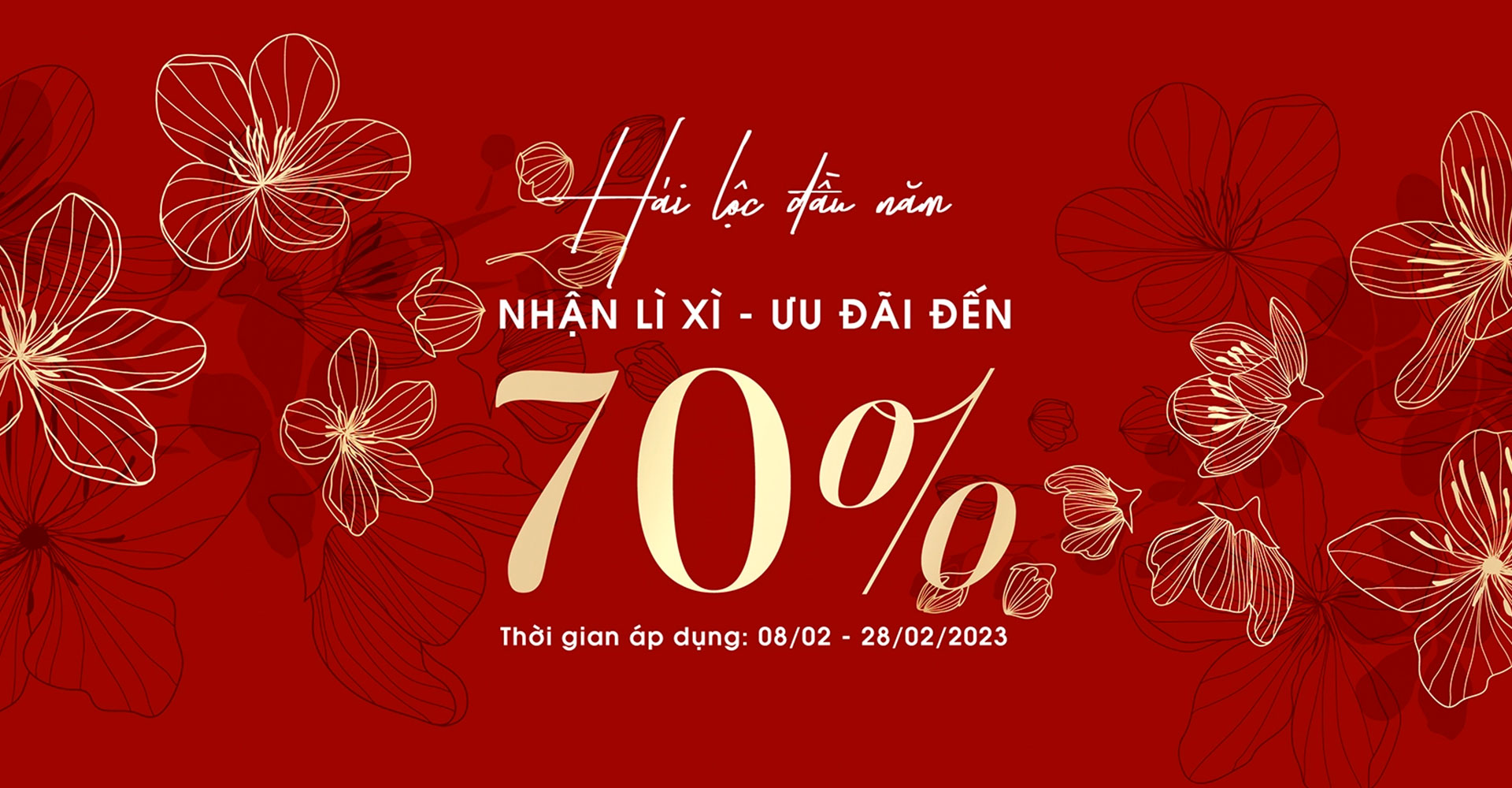 Lì xì đầu năm mới, ưu đãi ngập tràn đến 70% tại japanshop.vn