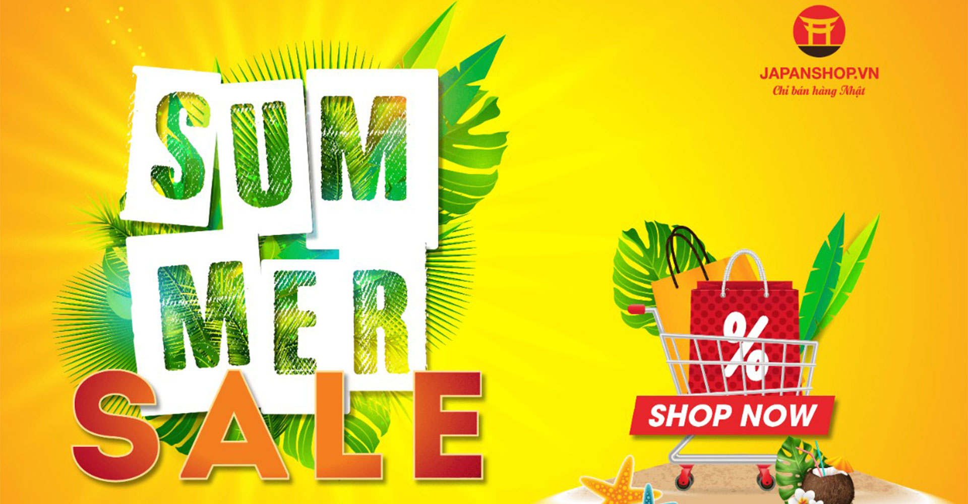 Summer sale - rộn ràng đón hè sang