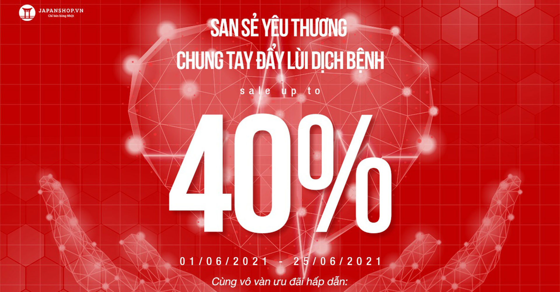 Japanshop.vn - san sẻ yêu thương, chung tay đẩy lùi dịch bệnh