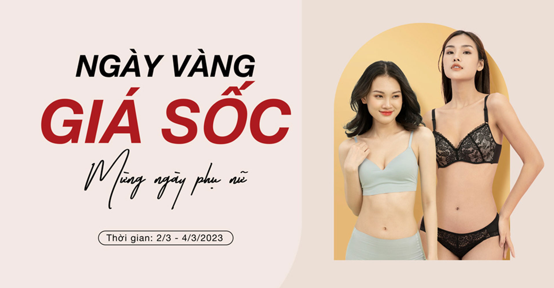 Deal chính hãng, ngày vàng giá sốc tặng 8/3