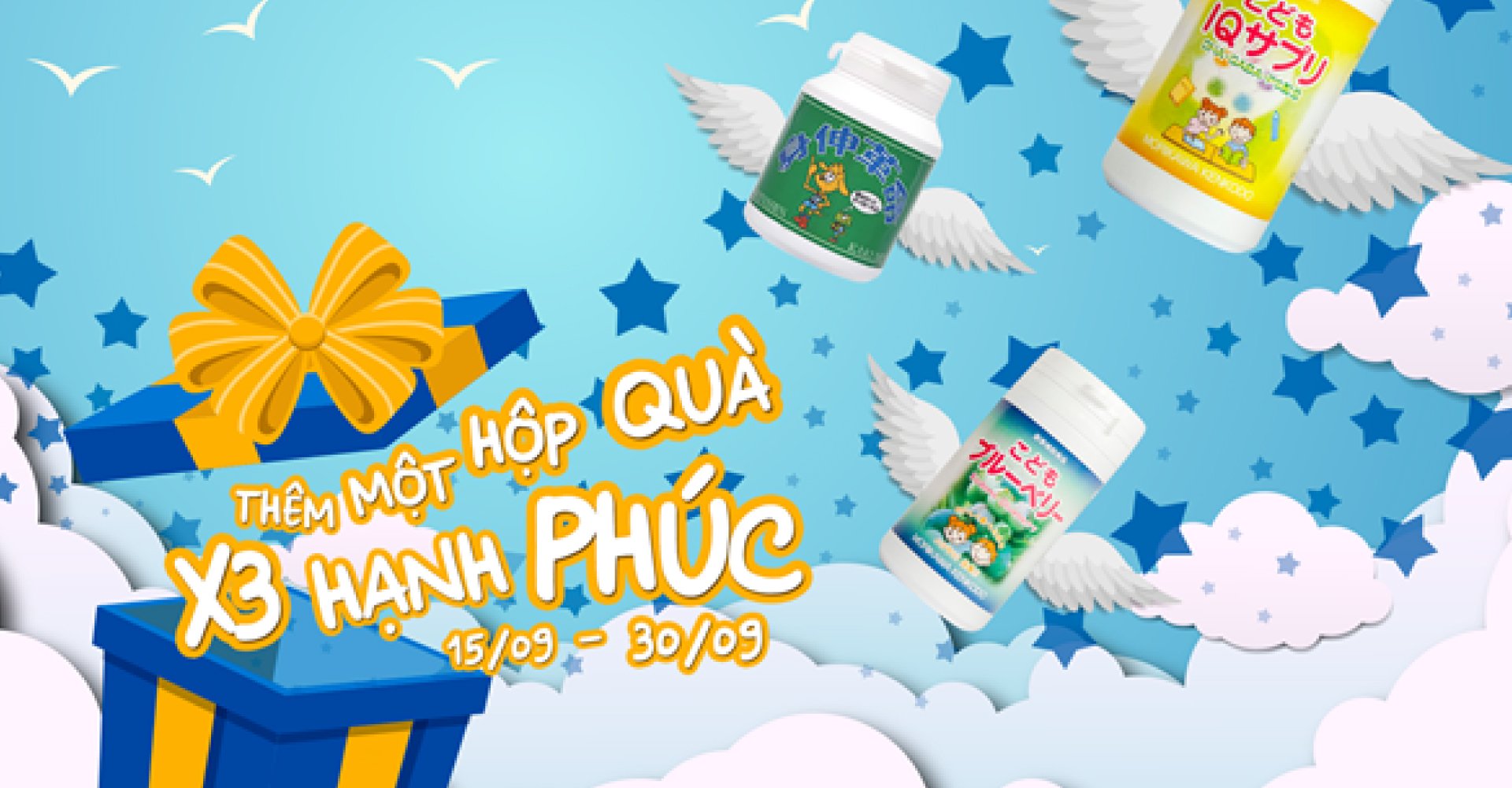 MUA 4 NHẬN 5 cùng bộ 3 siêu phẩm cho con cao lớn và thông minh hơn