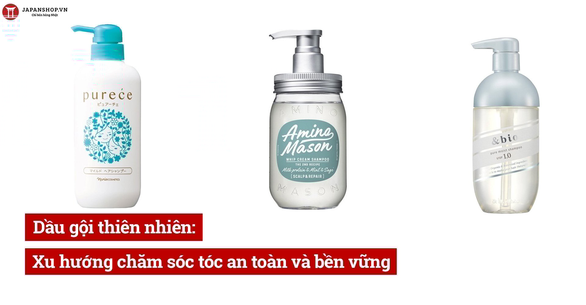 Dầu gội thiên nhiên: Xu hướng chăm sóc tóc an toàn và bền vững