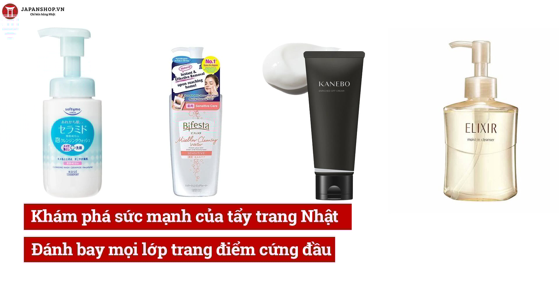 Khám phá sức mạnh của tẩy trang nhật: Đánh bay mọi lớp trang điểm cứng đầu