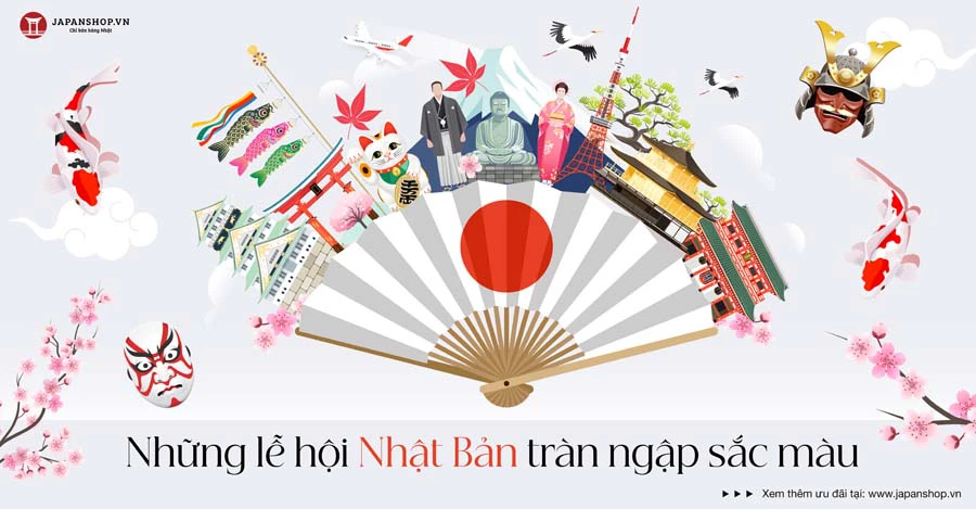 Những lễ hội nhật bản tràn ngập sắc màu