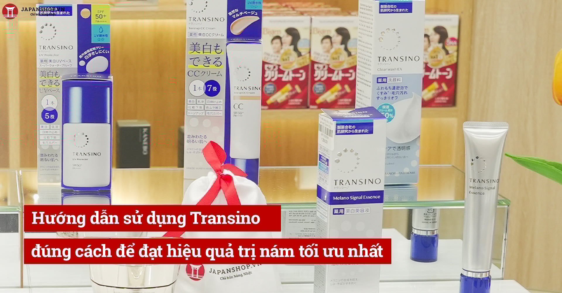 Hướng dẫn sử dụng Transino đúng cách để đạt hiệu quả trị nám tối ưu nhất