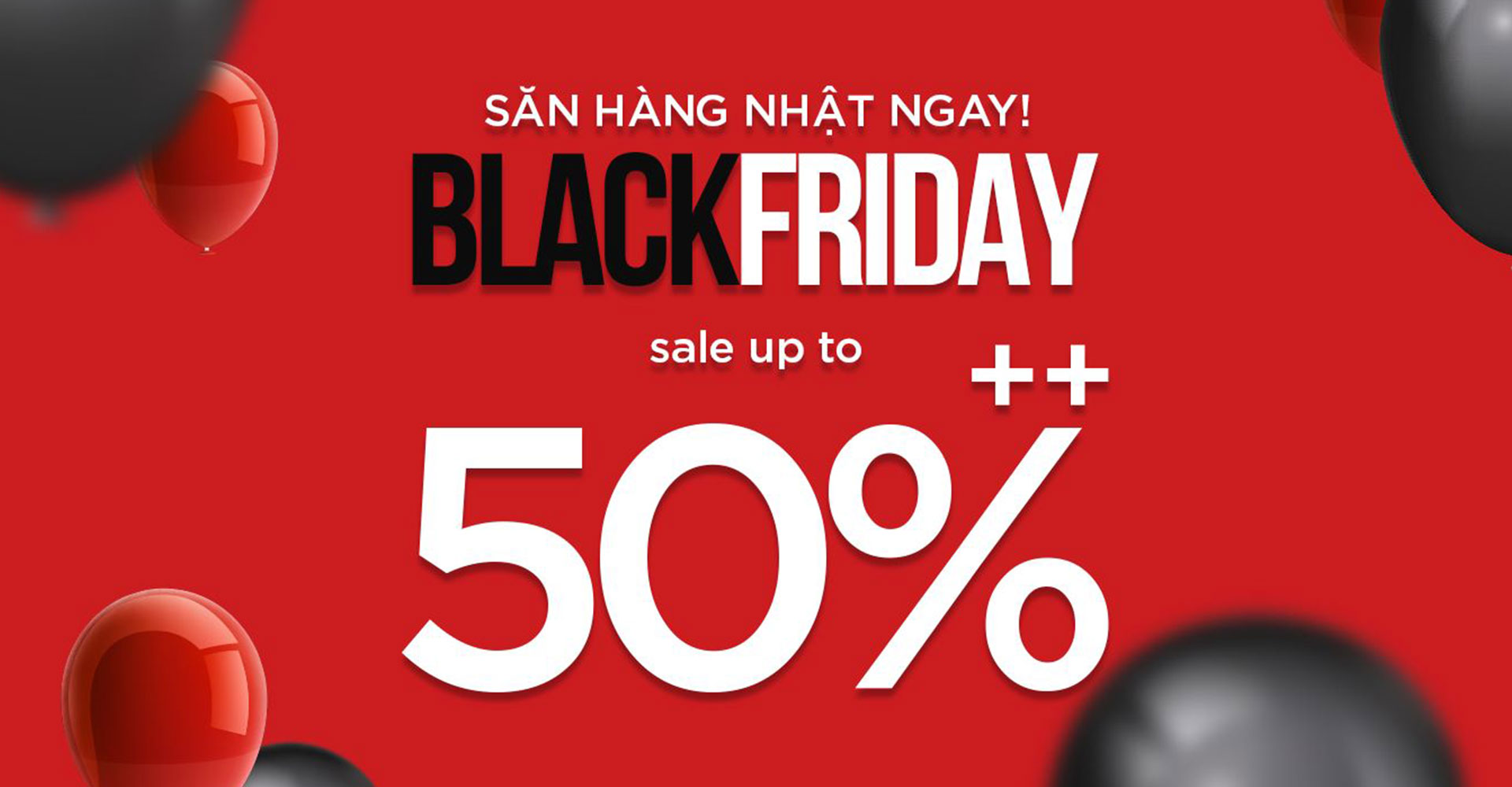 Black Friday - săn hàng Nhật sale up to 50% tại Japanshop.vn