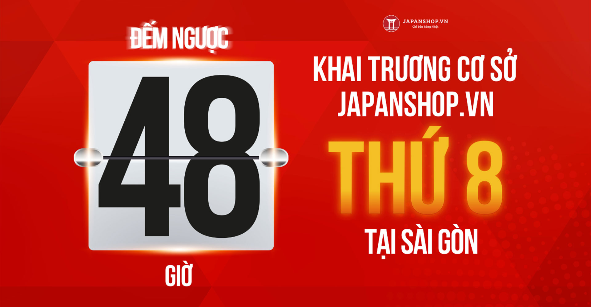 Đếm ngược 48 giờ khai trương cơ sở thứ 8