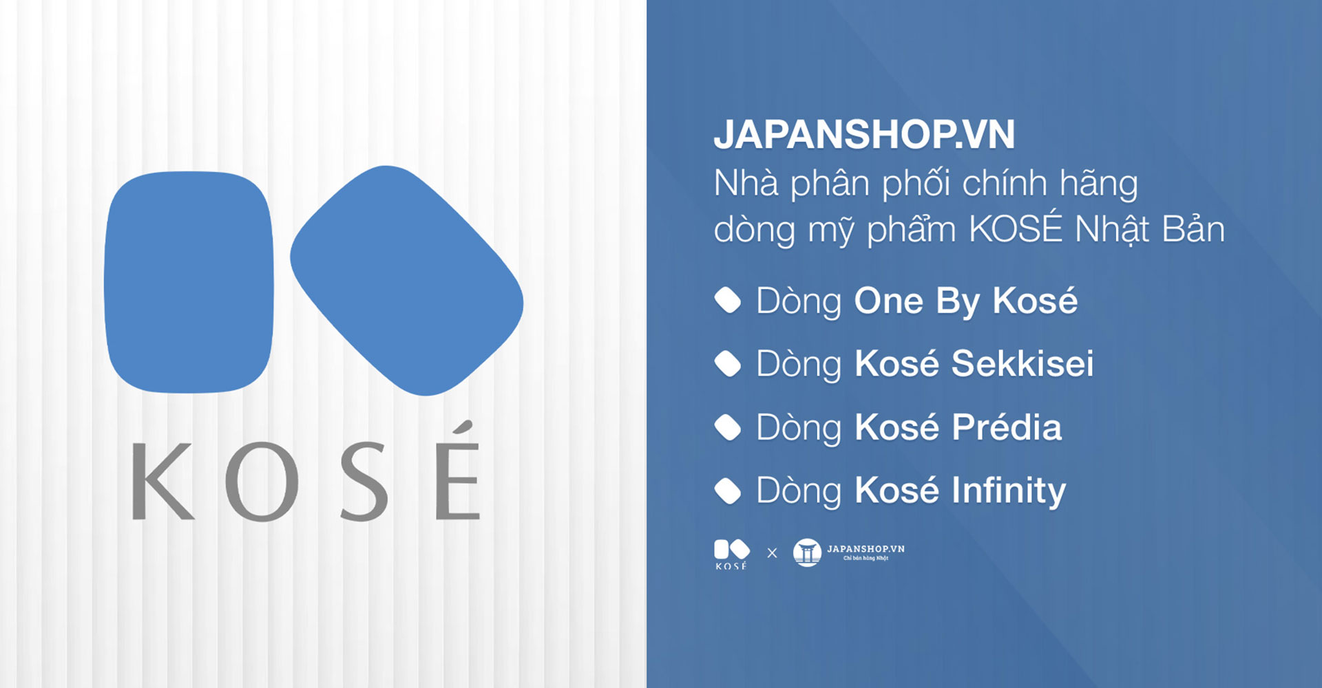 Japanshop.vn - nhà phân phối chính thức thương hiệu mỹ phẩm kosé nhật bản