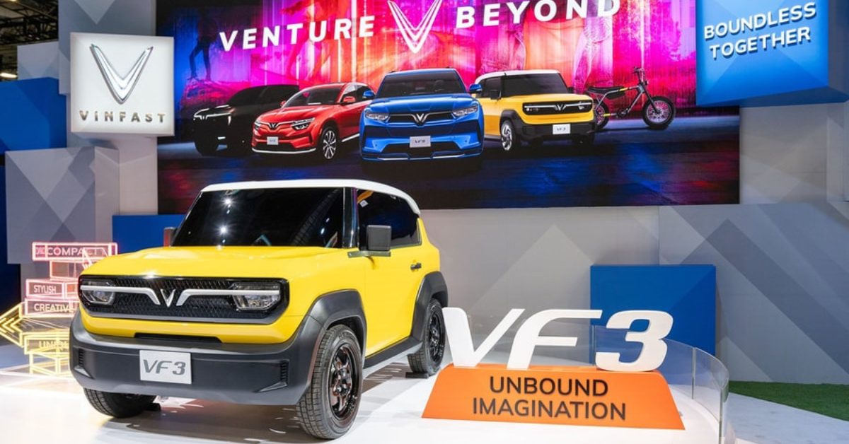 Khách Việt ấn tượng ô tô điện mini 235 triệu đồng/chiếc, VinFast bán xe sang Philippines