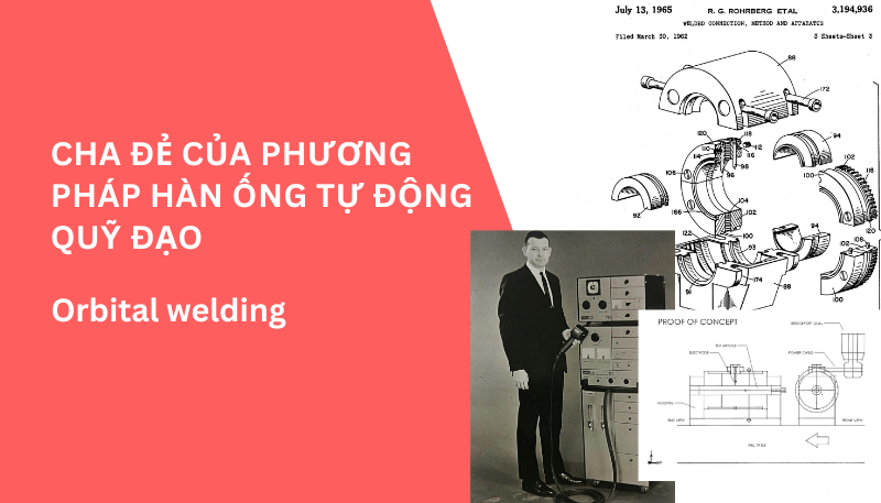 Lịch sử cha đẻ của phương pháp hàn ống tự động quỹ đạo ( orbital welding) - Hàn orbital