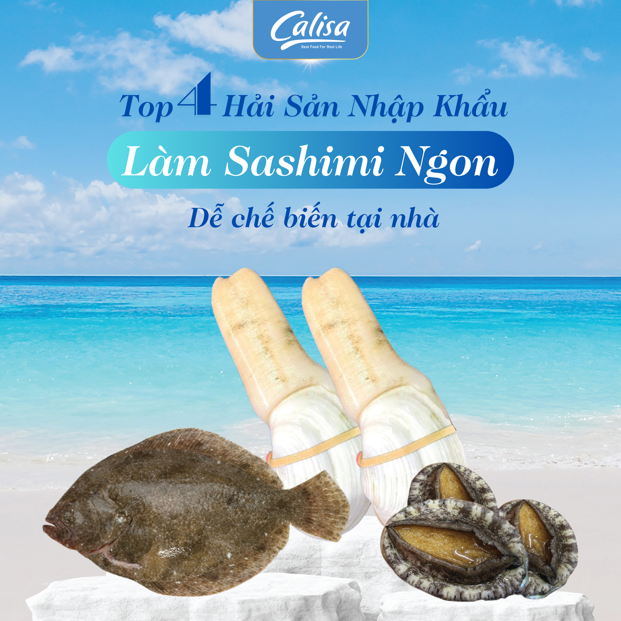 Top 4 Hải Sản Nhập Khẩu Làm Sashimi Ngon, Dễ Chế Biến Tại Nhà