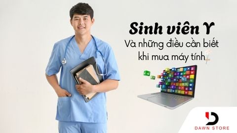 Máy tính cho sinh viên y dược 2025: Cẩm nang chọn laptop & cấu hình theo phần mềm chuyên ngành