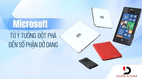 8 thiết bị bị khai tử của Microsoft: Từ ý tưởng dang dở đến thất bại