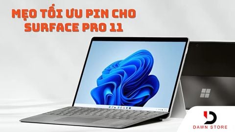 Giảm Hao Pin Máy Tính: 5 Cách Tối Ưu Pin Trên Surface Pro 11