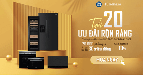 Tuổi 20 - Ưu Đãi Rộn Ràng: Khuyến Mãi Malloca Quà Tới 30 Triệu