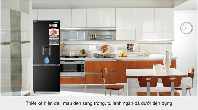 Tủ lạnh Panasonic Inverter 290 lít NR-BV320WKVN - Thiết kế Tủ lạnh Panasonic Inverter 290 lít NR-BV320WKVN - Thiết kế
