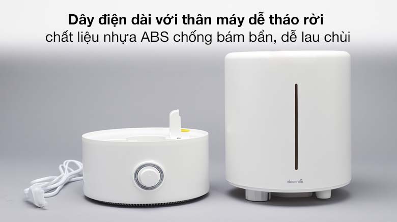 Dây điện dài dễ di chuyển - Máy tạo độ ẩm Deerma F628 Dây điện dài dễ di chuyển - Máy tạo độ ẩm Deerma F628