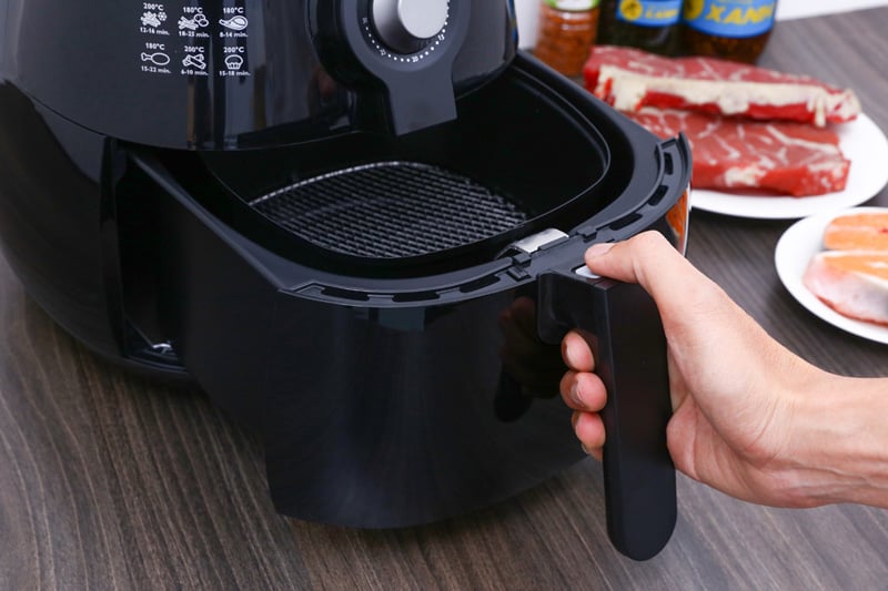 Công nghệ chiên không dầu Rapid Air đối lưu nhiệt lượng cao