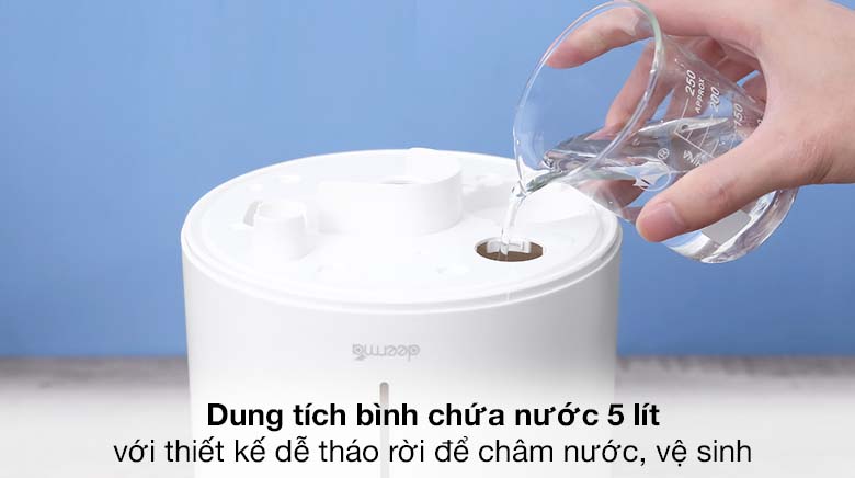 Dung tích lên đến 5 lít - Máy tạo độ ẩm Deerma F628 Dung tích lên đến 5 lít - Máy tạo độ ẩm Deerma F628