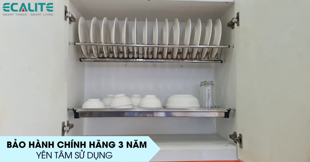 Giá bát cố định tủ trên Ecalite EL-BV80H bảo hành chính hãng