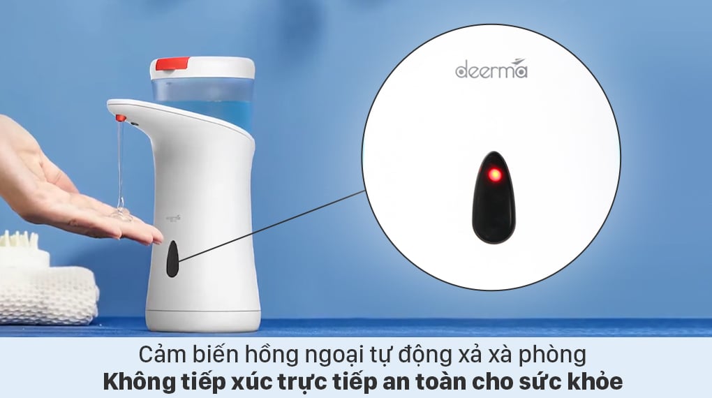 Máy rửa tay tự động thông minh DEERMA XS100 - Cảm biến hồng ngoại Máy rửa tay tự động thông minh DEERMA XS100 - Cảm biến hồng ngoại