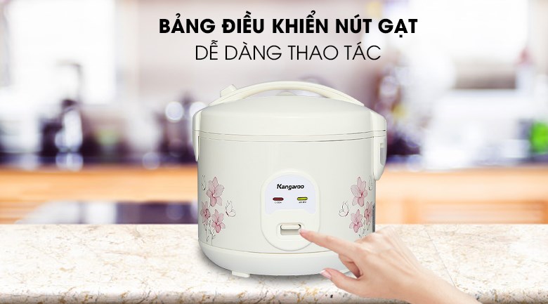 Bảng điều khiển Nồi cơm điện nắp gài Kangaroo 1.2 lít KG12RC1