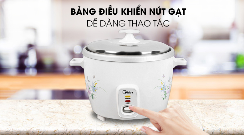 Bảng điều khiển - Nồi cơm điện Midea 1.8 lít MR-GM18SA Bảng điều khiển - Nồi cơm điện Midea 1.8 lít MR-GM18SA