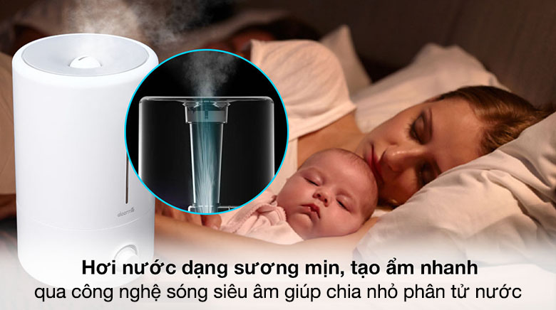 Máy tạo độ ẩm Deerma F628 - Công nghệ Máy tạo độ ẩm Deerma F628 - Công nghệ