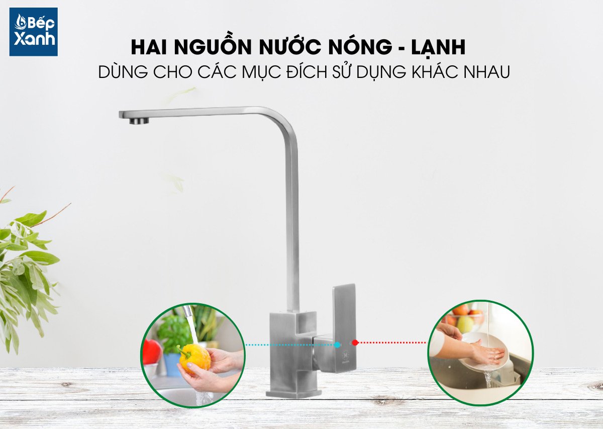 2 nguồn nước nóng lạnh 2 nguồn nước nóng lạnh