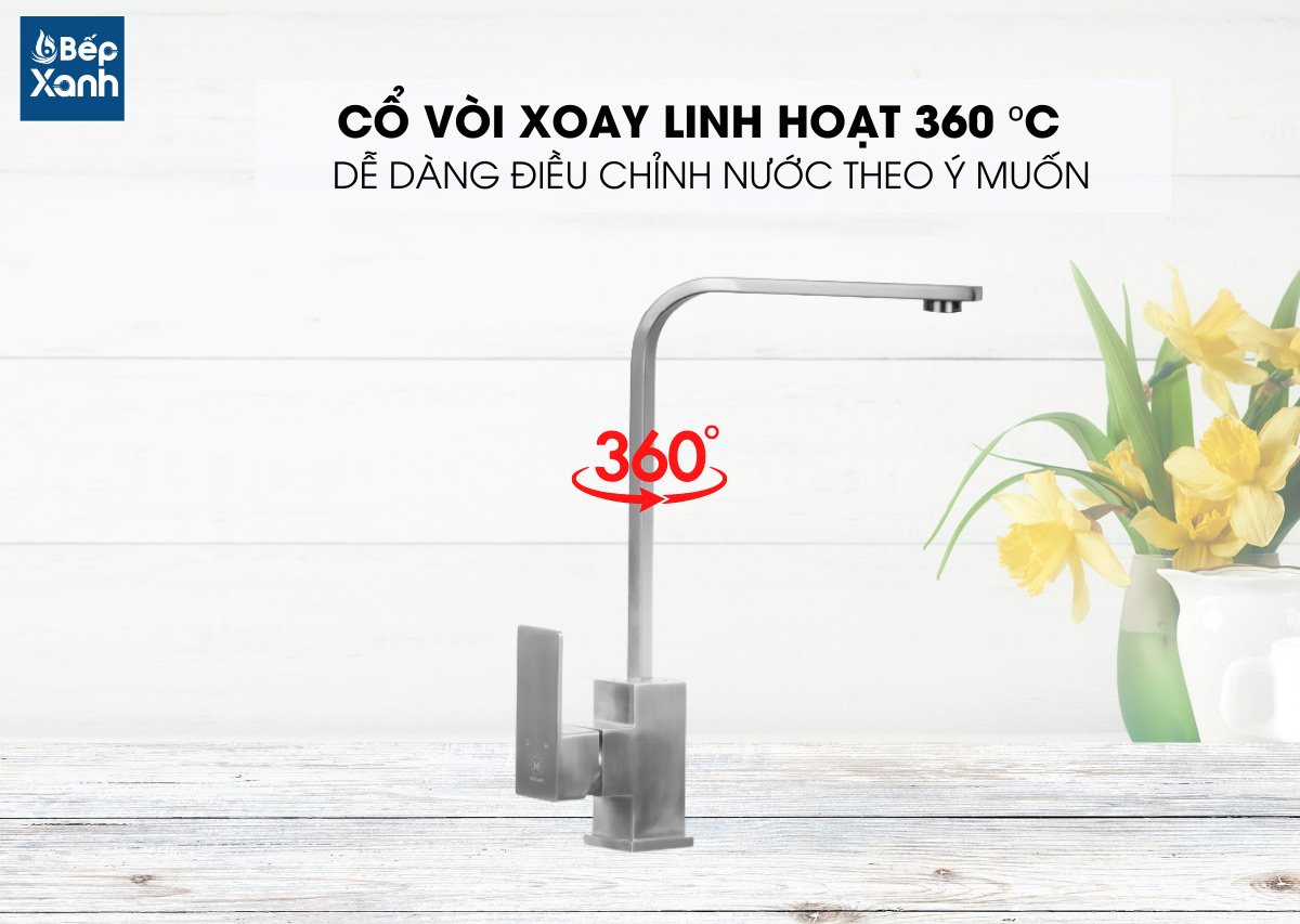 cổ vòi xoay chuyển 360 độ cổ vòi xoay chuyển 360 độ