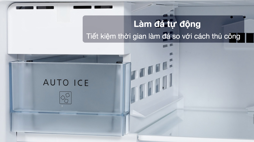 Tủ lạnh Panasonic Inverter 300 lít NR-BV331WGKV - Làm đá tự động tiết kiệm thời gian làm đá theo cách thủ công Tủ lạnh Panasonic Inverter 300 lít NR-BV331WGKV - Làm đá tự động tiết kiệm thời gian làm đá theo cách thủ công