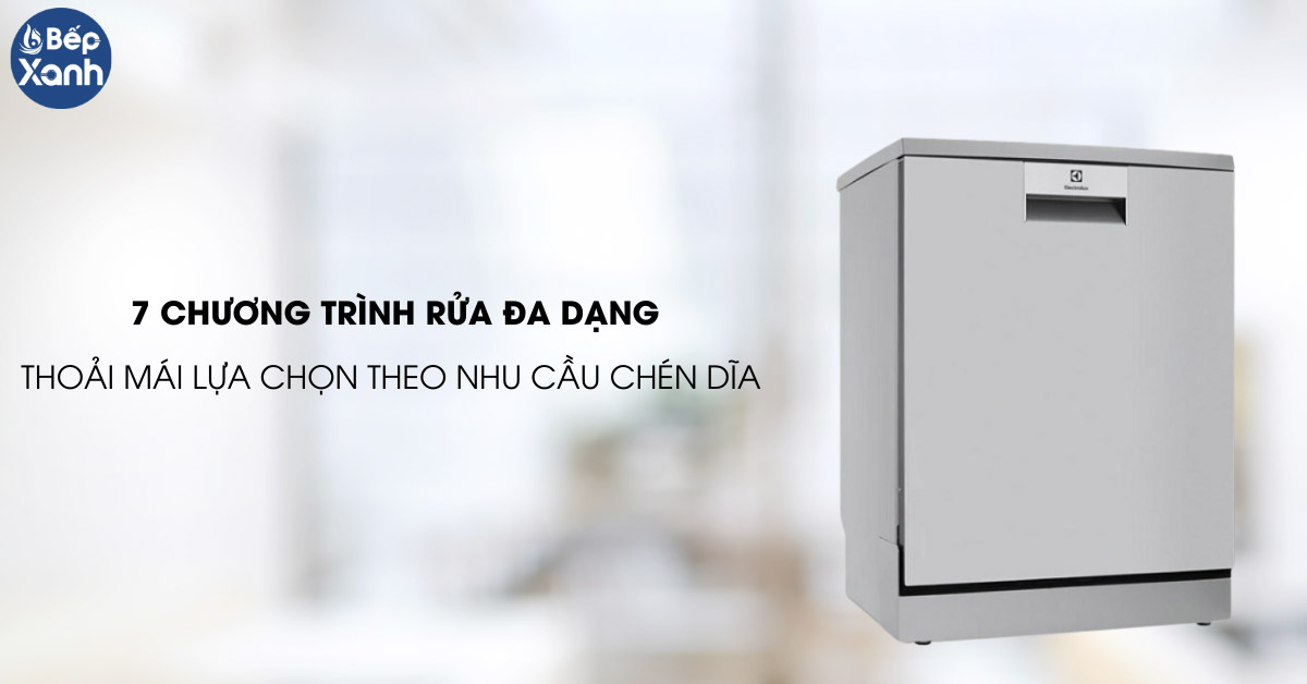 Máy rửa chén Electrolux ESF8730ROX 7 chương trình rửa đa dạng
