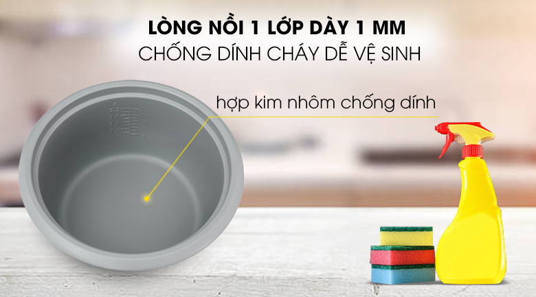Lòng nồi - Nồi cơm nắp rời Sharp KSH-228SNV-SF 2.2 lít
