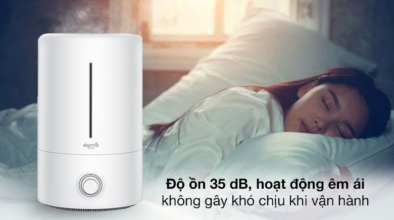 Hoạt động êm ái - Máy tạo độ ẩm Deerma F628 Hoạt động êm ái - Máy tạo độ ẩm Deerma F628