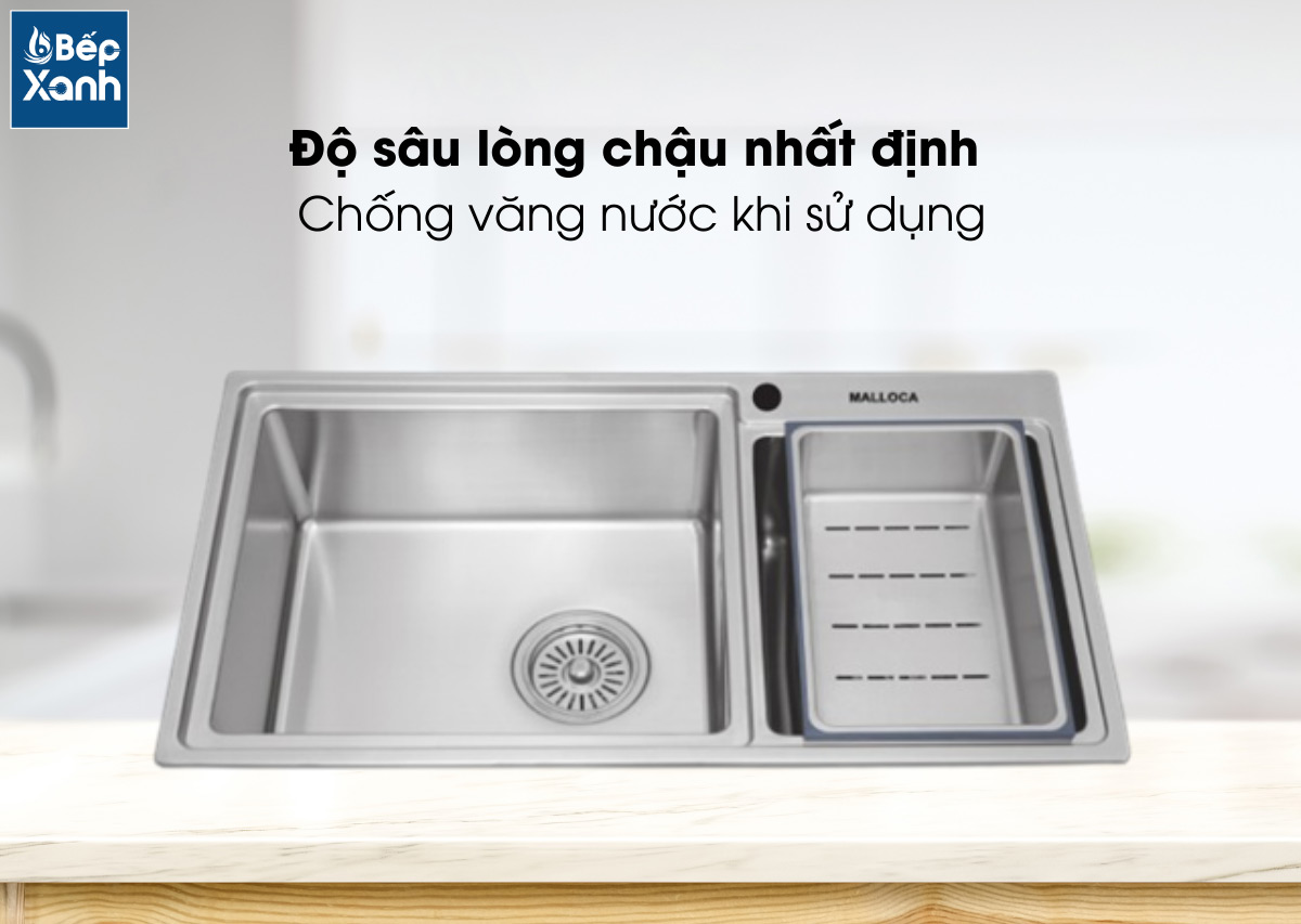 Độ sâu lòng chậu Độ sâu lòng chậu