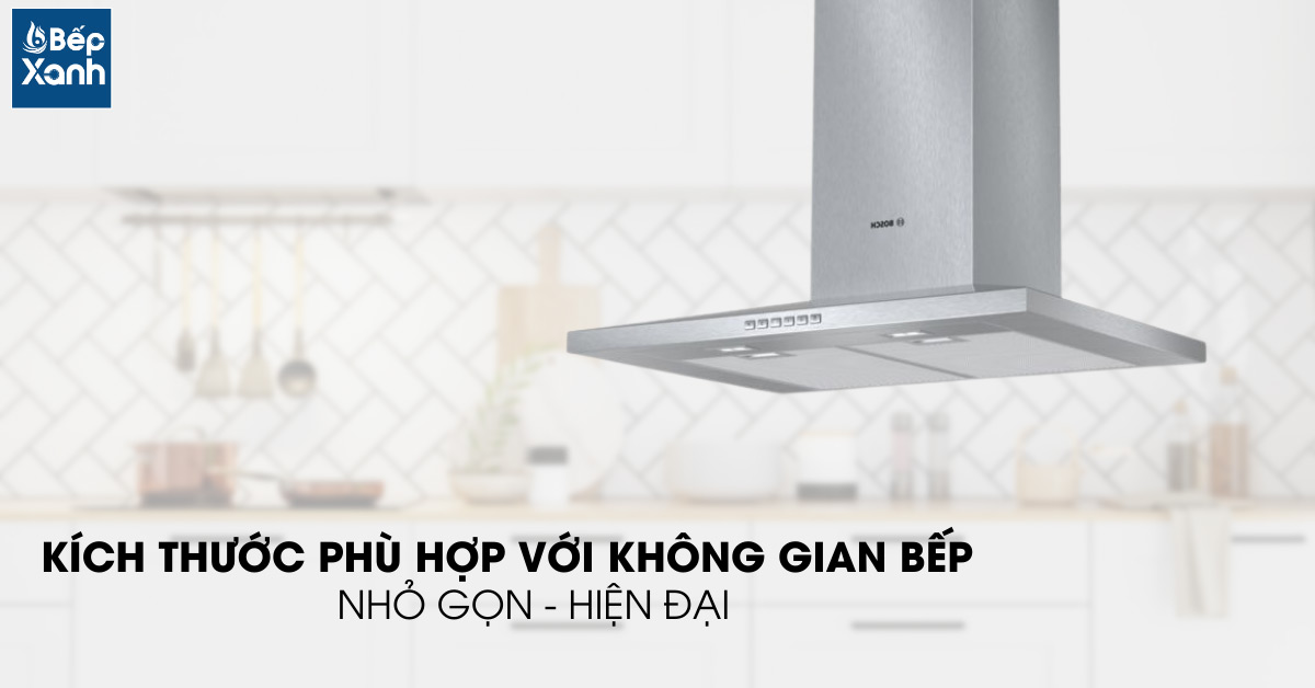Kích thước phù hợp không gian bếp Kích thước phù hợp không gian bếp