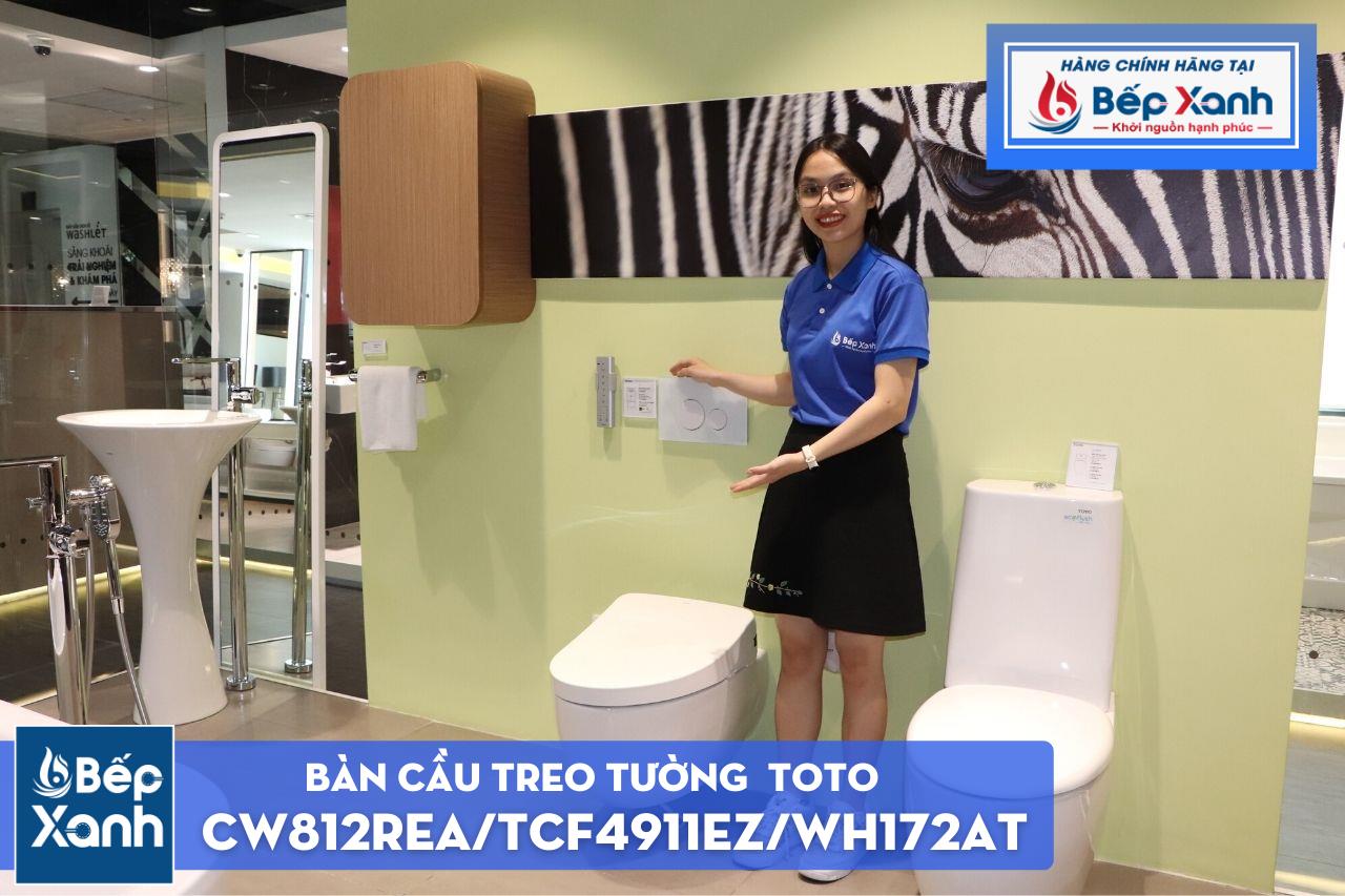 Bàn cầu treo tường TOTO cao cấp