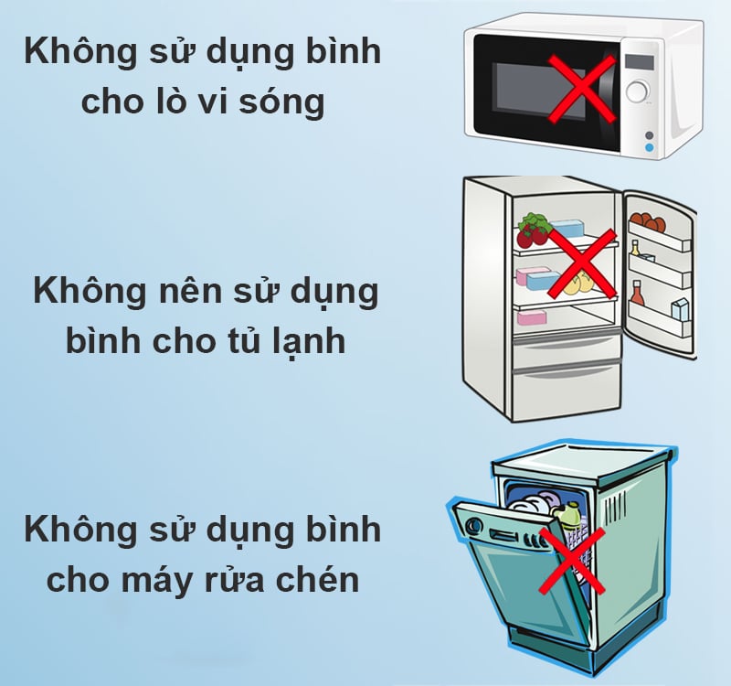 Bình giữ nhiệt inox 800 ml Lock&Lock LHC6180BLK - Một số lưu ý khi sử dụng Bình giữ nhiệt inox 800 ml Lock&Lock LHC6180BLK - Một số lưu ý khi sử dụng