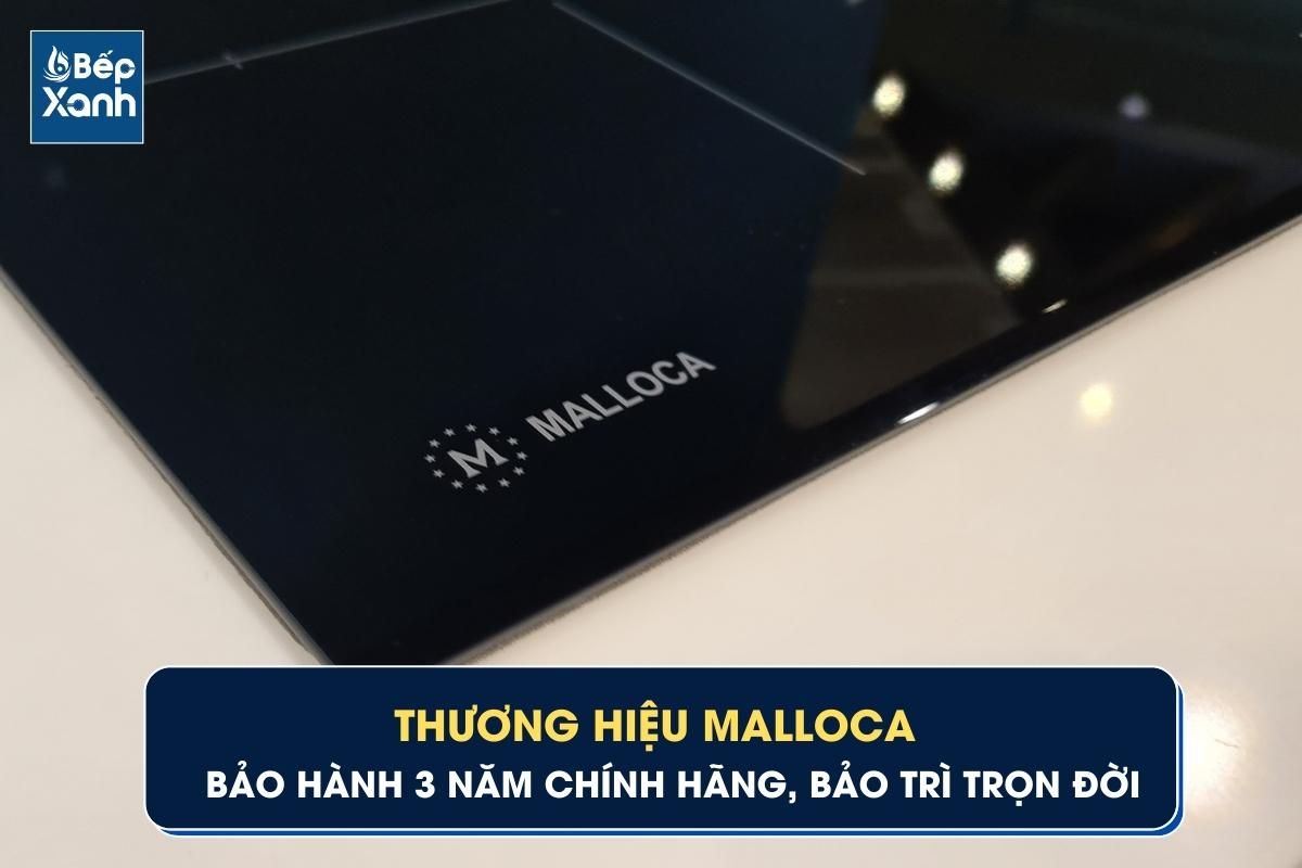 Bếp điện 2 vùng nấu Malloca MR 732 bảo hành 3 năm