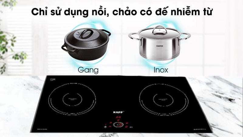 Bếp điện từ đôi Kaff KF-ROTE55
